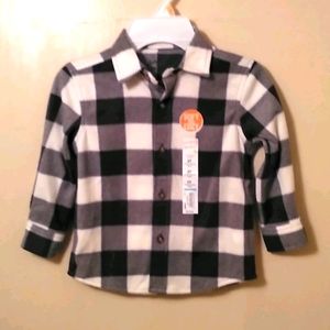 Jumping beans Flannel Shirt 2T Boys